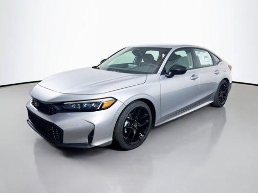 Solar Silver Metallic 2026 Honda Civic Sport
