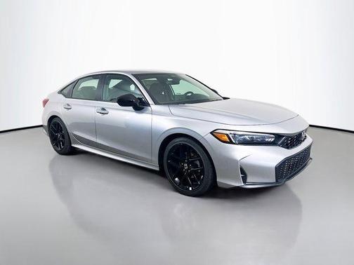 Solar Silver Metallic 2026 Honda Civic Sport