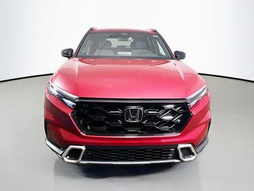 Radiant Red Metallic 2026 Honda CR-V Hybrid Sport Touring