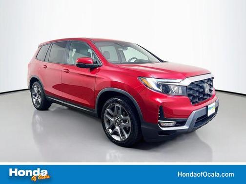 Radiant Red Metallic II 2022 Honda Passport EX-L
