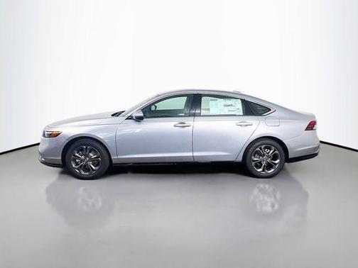 Solar Silver Metallic 2026 Honda Accord Hybrid EX-L