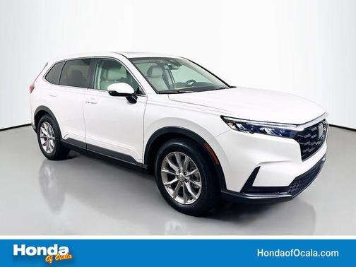 Platinum White Pearl 2024 Honda CR-V EX-L