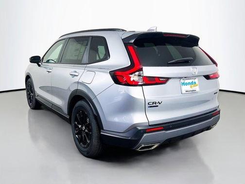 Solar Silver Metallic 2026 Honda CR-V Hybrid Sport-L
