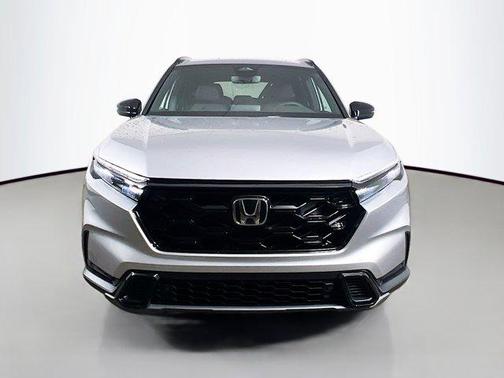 Solar Silver Metallic 2026 Honda CR-V Hybrid Sport-L