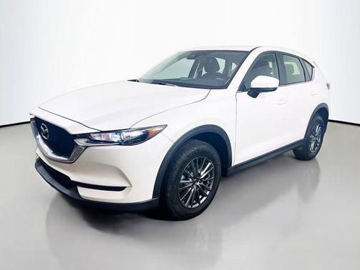 Snowflake White Pearl Metallic 2017 Mazda CX-5 Sport