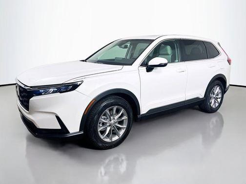 Platinum White Pearl 2023 Honda CR-V EX