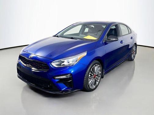 Deep Sea Blue 2021 Kia Forte GT