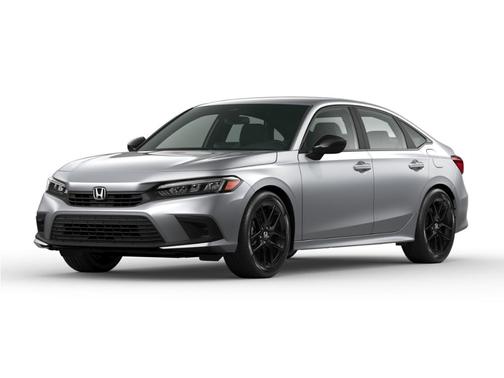 Silver 2022 Honda Civic Sport