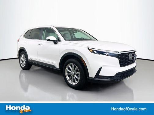 Platinum White Pearl 2024 Honda CR-V EX