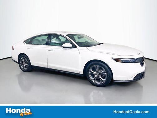 Platinum White Pearl 2024 Honda Accord EX