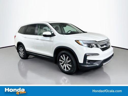 Platinum White Pearl 2021 Honda Pilot EX