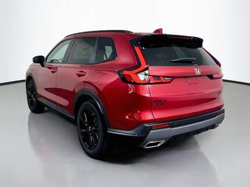 Radiant Red Metallic 2026 Honda CR-V Hybrid Sport Touring