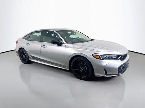 Solar Silver Metallic 2026 Honda Civic Sport