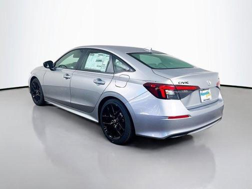 Solar Silver Metallic 2026 Honda Civic Sport