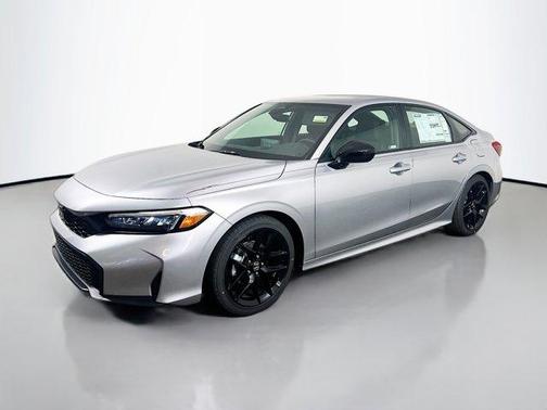 Solar Silver Metallic 2026 Honda Civic Sport