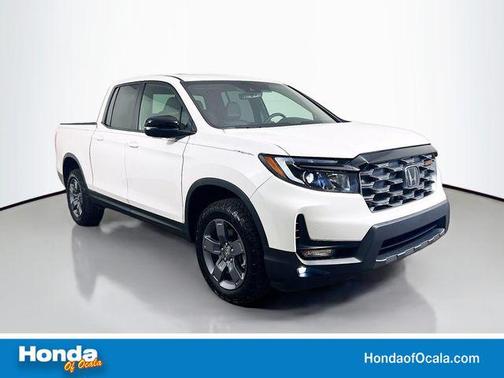 Platinum White Pearl 2025 Honda Ridgeline TrailSport