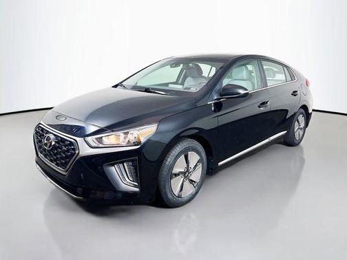 Black Noir Pearl 2021 Hyundai IONIQ Hybrid SE