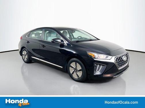 Black Noir Pearl 2021 Hyundai IONIQ Hybrid SE