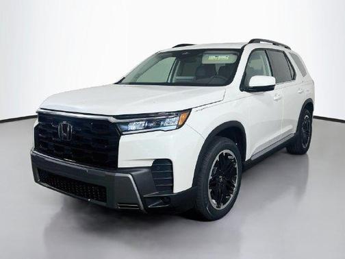 Platinum White Pearl 2026 Honda Pilot Touring S