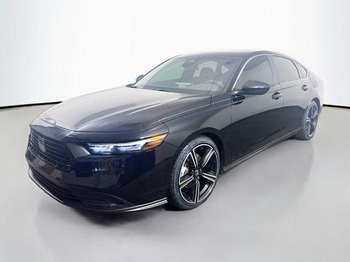 Crystal Black Pearl 2024 Honda Accord Hybrid Sport