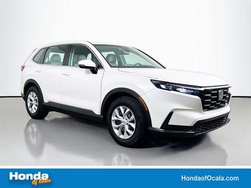 Platinum White Pearl 2024 Honda CR-V LX