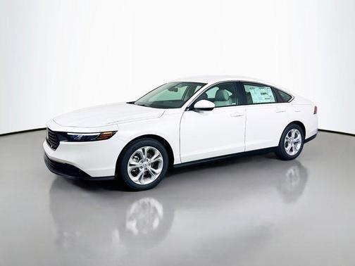 Platinum White Pearl 2026 Honda Accord LX
