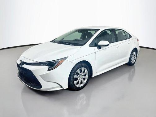 White 2022 Toyota Corolla LE