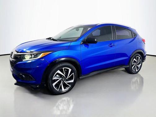 Aegean Blue Metallic 2019 Honda HR-V Sport