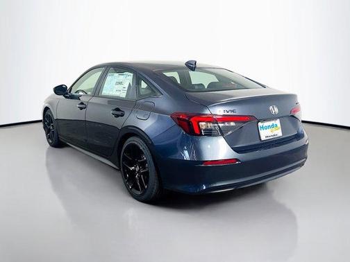 Meteorite Gray Metallic 2026 Honda Civic Sport