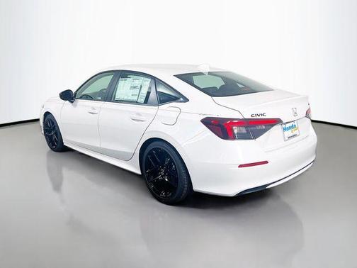 Platinum White Pearl 2026 Honda Civic Sport