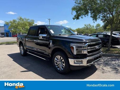 Black Metallic 2024 Ford F-150 Lariat