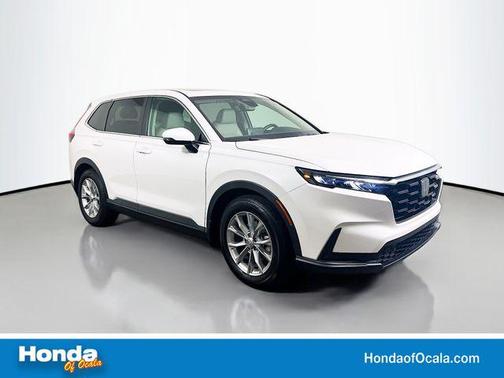 Platinum White Pearl 2024 Honda CR-V EX-L