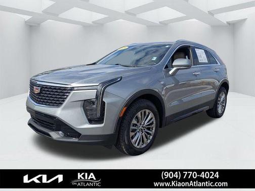 Silver Metallic 2025 Cadillac XT4 Premium Luxury