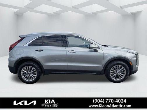 Silver Metallic 2025 Cadillac XT4 Premium Luxury