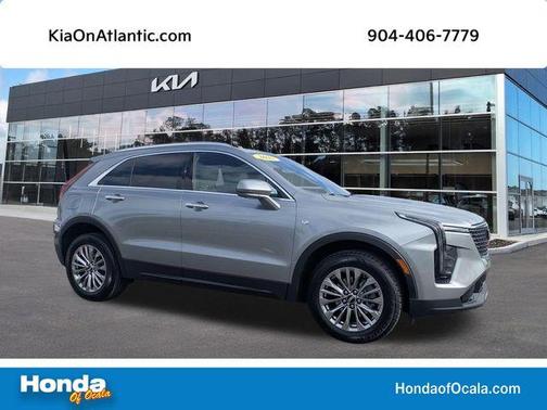 Silver Metallic 2025 Cadillac XT4 Premium Luxury