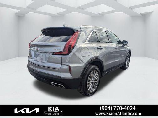 Silver Metallic 2025 Cadillac XT4 Premium Luxury