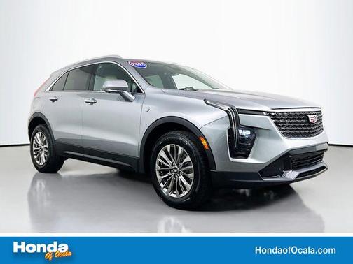 Silver Metallic 2025 Cadillac XT4 Premium Luxury