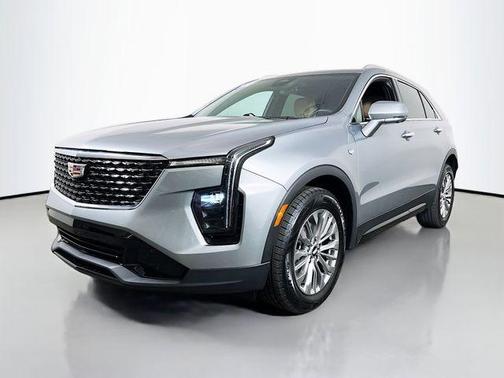 Silver Metallic 2025 Cadillac XT4 Premium Luxury