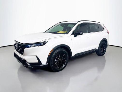 Platinum White Pearl 2024 Honda CR-V Hybrid Sport