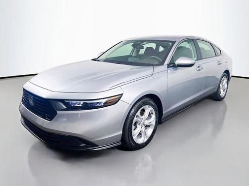 Solar Silver Metallic 2025 Honda Accord LX