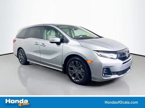 Solar Silver Metallic 2025 Honda Odyssey Touring