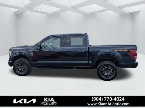 Antimatter Blue Metallic 2023 Ford F-150 Tremor