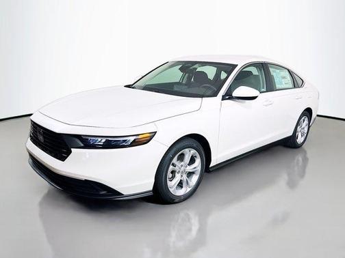 Platinum White Pearl 2026 Honda Accord LX