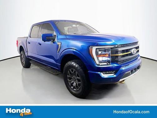 Atlas Blue Metallic 2022 Ford F-150 Tremor