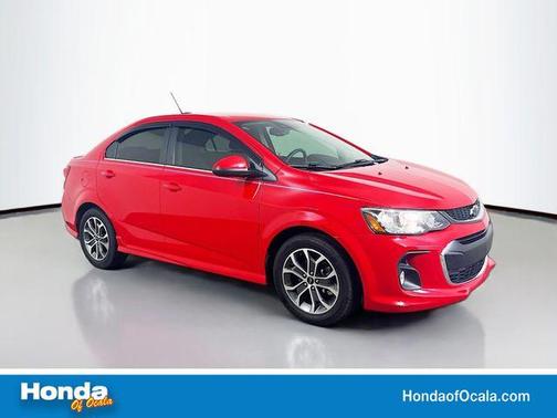 Red 2018 Chevrolet Sonic LT