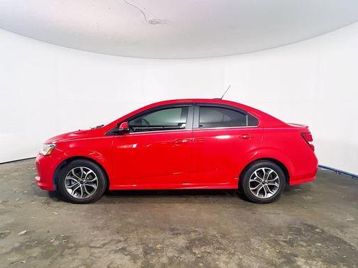 Red 2018 Chevrolet Sonic LT