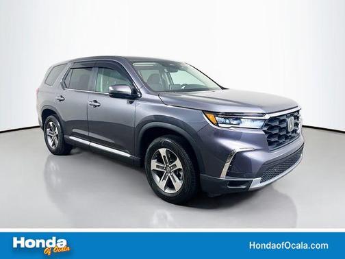 Modern Steel Metallic 2025 Honda Pilot EX-L