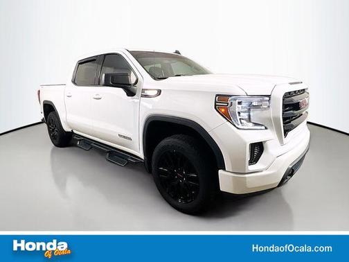Summit White 2021 GMC Sierra 1500 Elevation