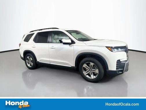 White Diamond Pearl 2026 Honda Pilot EX-L