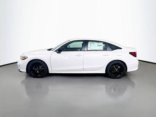 Platinum White Pearl 2026 Honda Civic Sport